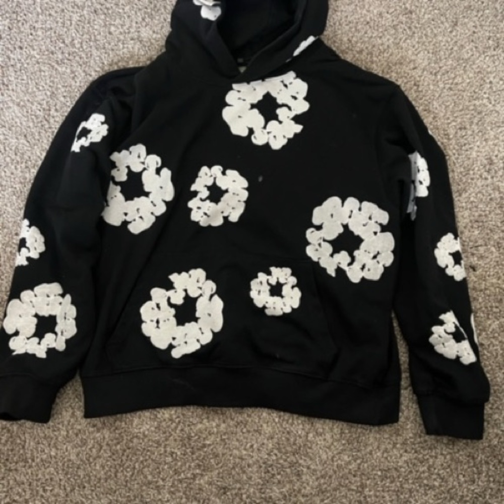 Black Denim Tears Hoodie